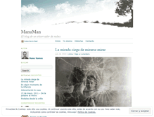 Tablet Screenshot of manuman.wordpress.com