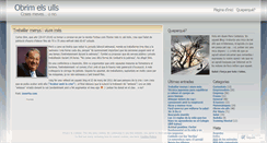 Desktop Screenshot of obrimelsulls.wordpress.com
