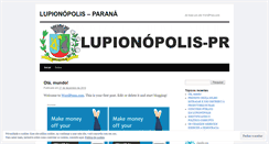 Desktop Screenshot of lupionopolispr.wordpress.com