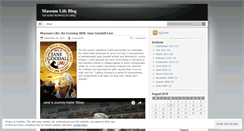 Desktop Screenshot of museumlife.wordpress.com