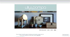 Desktop Screenshot of lillyloompa.wordpress.com