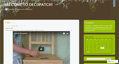 Desktop Screenshot of decopatch.wordpress.com