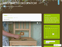 Tablet Screenshot of decopatch.wordpress.com