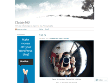Tablet Screenshot of christy365.wordpress.com