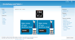 Desktop Screenshot of insideawayteam.wordpress.com