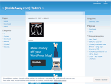 Tablet Screenshot of insideawayteam.wordpress.com