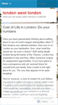 Mobile Screenshot of londonwestlondon.wordpress.com