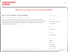 Tablet Screenshot of londonwestlondon.wordpress.com