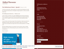Tablet Screenshot of halibut3some.wordpress.com