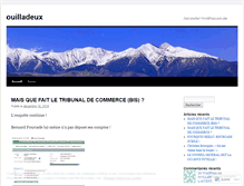 Tablet Screenshot of ouilladeux.wordpress.com