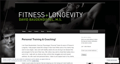 Desktop Screenshot of fitnesslongevity.wordpress.com