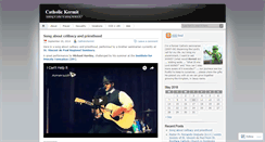 Desktop Screenshot of catholickermit.wordpress.com