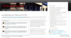 Desktop Screenshot of fidelchescosmos.wordpress.com