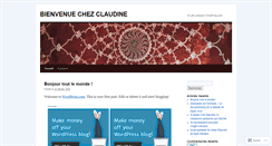Desktop Screenshot of claudinefrancois.wordpress.com