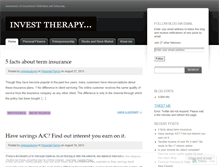 Tablet Screenshot of investtherapy.wordpress.com