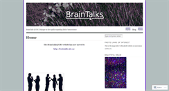 Desktop Screenshot of braintalks.wordpress.com