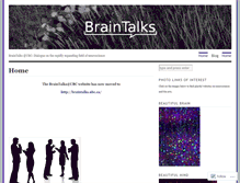 Tablet Screenshot of braintalks.wordpress.com