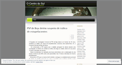Desktop Screenshot of ocentrodosul.wordpress.com