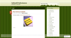 Desktop Screenshot of infantilsalesianos.wordpress.com
