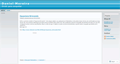 Desktop Screenshot of danielmoreira.wordpress.com
