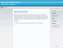 Tablet Screenshot of danielmoreira.wordpress.com