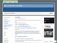 Tablet Screenshot of billc22.wordpress.com