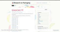 Desktop Screenshot of gdpackaging.wordpress.com