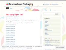 Tablet Screenshot of gdpackaging.wordpress.com