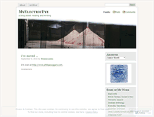 Tablet Screenshot of myelectriceye.wordpress.com