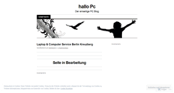 Desktop Screenshot of hallopc.wordpress.com