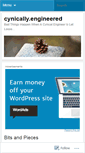 Mobile Screenshot of cynicallyengineered.wordpress.com