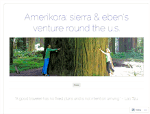 Tablet Screenshot of amerikora.wordpress.com