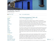 Tablet Screenshot of chelseababble.wordpress.com