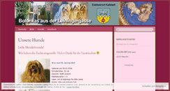 Desktop Screenshot of bolonkazwetna.wordpress.com