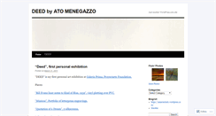 Desktop Screenshot of deedatomenegazzo.wordpress.com