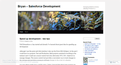 Desktop Screenshot of bryandf11.wordpress.com
