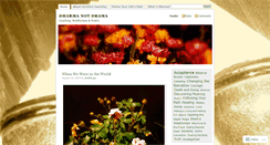 Desktop Screenshot of dharmanotdrama.wordpress.com