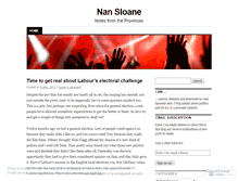 Tablet Screenshot of nansloane.wordpress.com