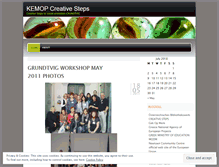 Tablet Screenshot of kemopcreativesteps.wordpress.com