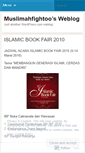 Mobile Screenshot of muslimahfightoo.wordpress.com