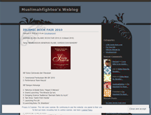 Tablet Screenshot of muslimahfightoo.wordpress.com