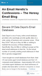 Mobile Screenshot of heresyemail.wordpress.com