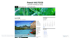Desktop Screenshot of french1412.wordpress.com