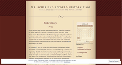 Desktop Screenshot of lschirling.wordpress.com