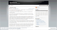 Desktop Screenshot of macrobioticme.wordpress.com