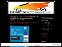 Tablet Screenshot of falandodeautomobilismo.wordpress.com
