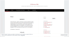 Desktop Screenshot of edstevensdba.wordpress.com