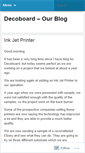 Mobile Screenshot of decoboard.wordpress.com