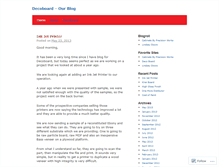 Tablet Screenshot of decoboard.wordpress.com
