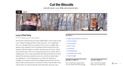 Desktop Screenshot of cutthebiscuits.wordpress.com